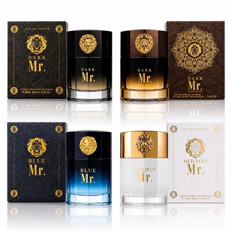 MR DARK - Ycène MR DARK Collection 100ML Luxurious Male EDP Lelaki Perfume with 5-8 Hours Long Lasting Fragrance with dupe perfume Scents SELLION