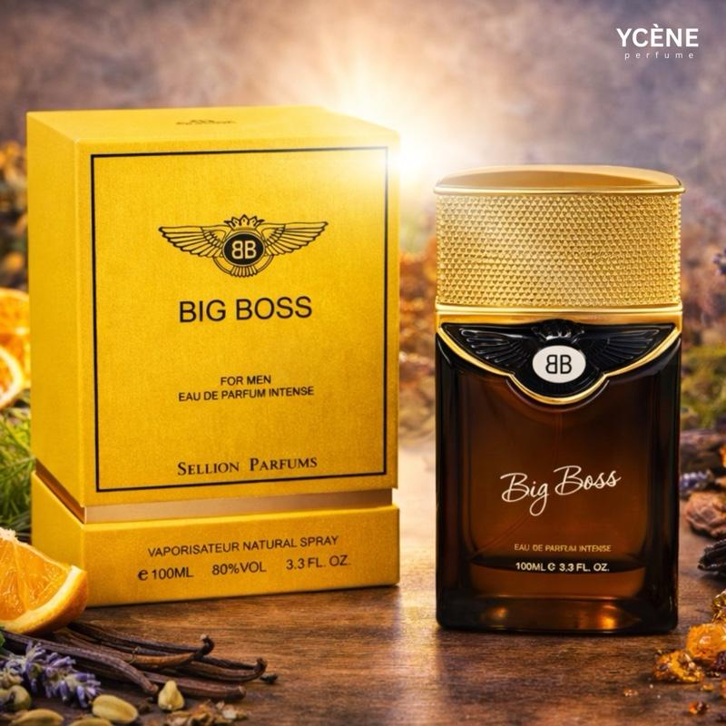 BIG BOSS - Ycène BIG BOSS Collection 100ML Luxurious Male EDP Lelaki Perfume with 5-8 Hours Long Lasting Fragrance with dupe perfume Scents SELLION
