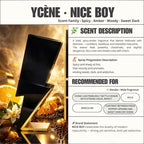 GOLDEN BLACK NICE BOY - Ycène NICEBOY Collection Luxurious Male EDP Lelaki Perfume with 5-8 Hours Long Lasting Fragrance with dupe perfume Scents SELLION