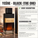THE ONE BLACK- Ycène THE ONE Collection Luxurious Male EDP Lelaki Perfume with 5-8 Hours Long Lasting Fragrance with dupe perfume Scents Sellion