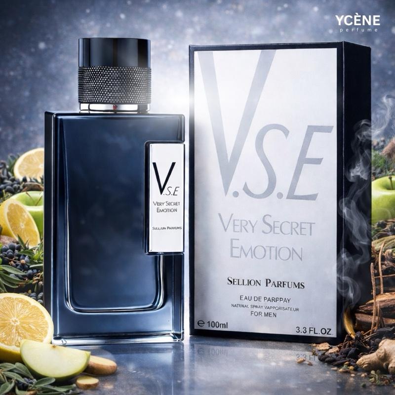 SHADOW FADE - Ycene VSE Collection Luxurious Male EDP Luxury Quality Lelaki Perfume with 5-8 Hours Long Lasting Fragrance with dupe perfume Scents SELLION