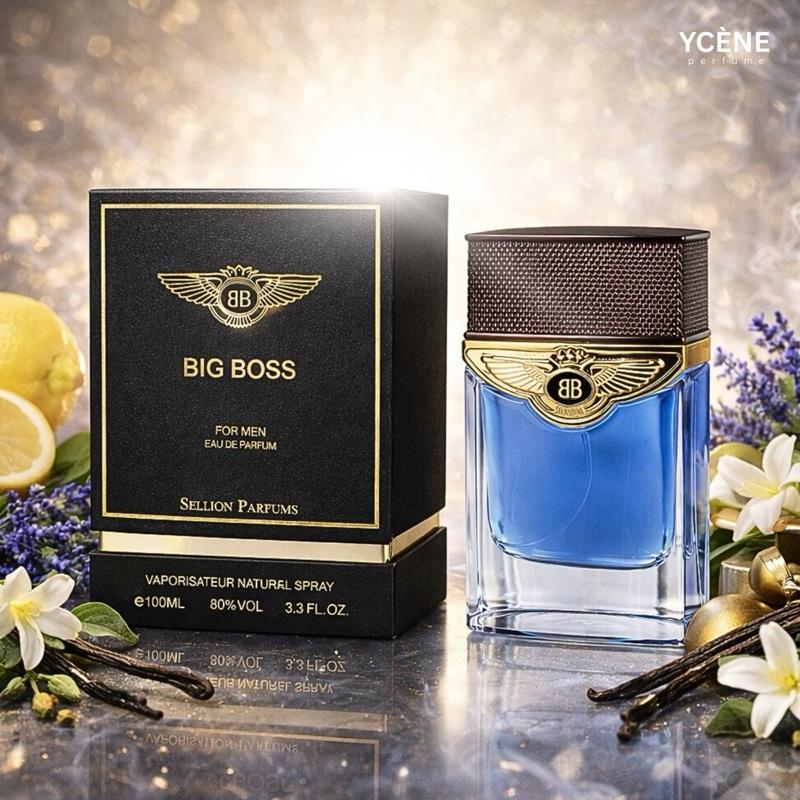BIG BOSS - Ycène BIG BOSS Collection 100ML Luxurious Male EDP Lelaki Perfume with 5-8 Hours Long Lasting Fragrance with dupe perfume Scents SELLION