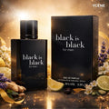 BLACK IS BLACK - Ycene Luxurious Male EDP Luxury Quality Perfume with 5-8 Hours Long Lasting Fragrance with dupe perfume Scents