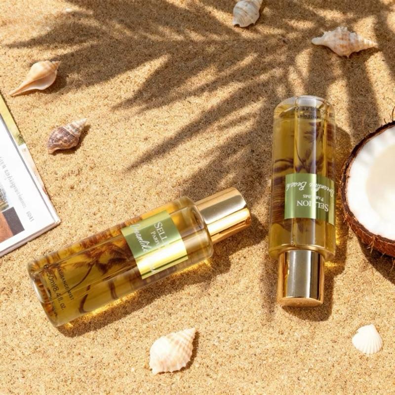 250ML Sellion Parfums Dreamlike Beach Fragrance Mist Ycène Minyak Wangi Lelaki 250ml Parfum Asal Perancis untuk Semua Jenis Kulit