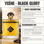 (TODAY SPECIAL) BLACK GLORY - Ycène Blonde Glories Collection Luxurious Male EDP Lelaki Perfume with 5-8 Hours Long Lasting Fragrance with dupe perfume Scents SELLION