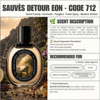 (TODAY SPECIAL) SAUVES DETOUR EON [code 712] - Ycène Collection Luxurious Male Extrait EDP Perfume with 5-8-Hours Long Lasting Fragrance with dupe perfume Scents