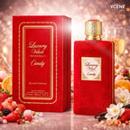 LUXURY VELVET ROUGE CANDY - Ycène VELVET Collection Luxurious Female EDP Perempuan Perfume with 5-8 Hours Long Lasting Fragrance with dupe perfume Scents SELLION