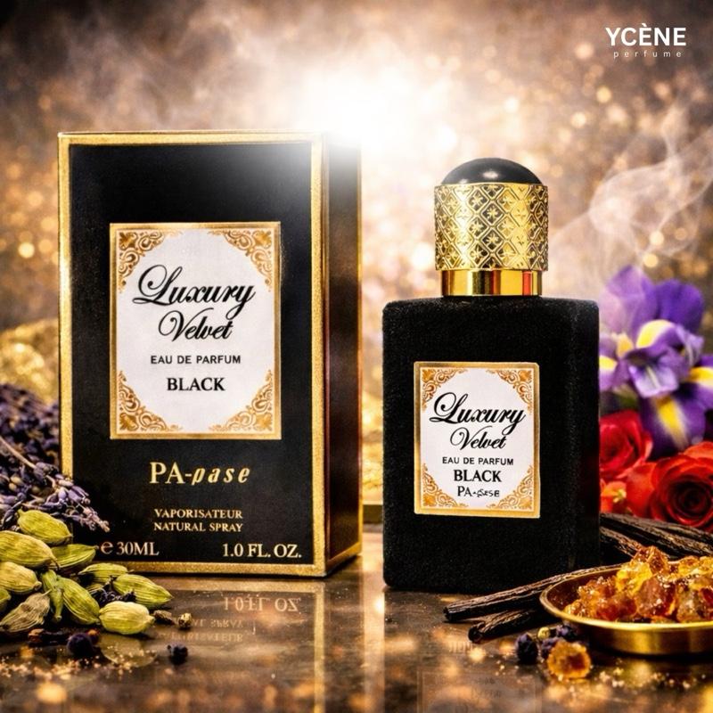 (TODAY SPECIAL) LUXURY VELVET BLACK - Ycène VELVET Collection Luxurious Male EDP Lelaki Perfume with 5-8 Hours Long Lasting Fragrance with dupe perfume Scents SELLION
