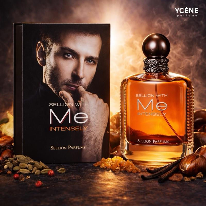 WITH ME - Ycène WITHME Collection 100ML Luxurious Male EDP Lelaki Perfume with 5-8 Hours Long Lasting Fragrance with dupe perfume Scents SELLION