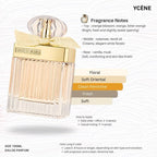 Golden Success Women  - YCÈNE SUCCESS Collection Luxurious 100ML Female EDP Perempuan Perfume with 5-8Hours Long Lasting Fragrance with dupe perfume Scents