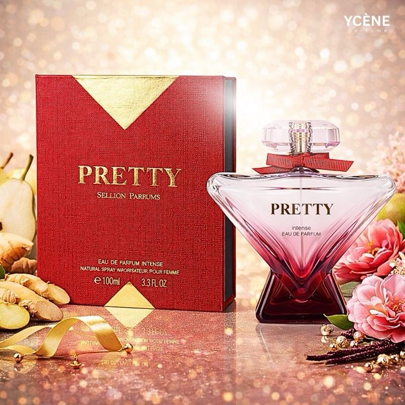 BLUSH VEIL - YCÈNE PRETTY Collection Luxurious 100ML Female EDP Intense Perempuan Perfume with 5-8Hours Long Lasting Fragrance with dupe perfume Scents