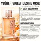 VIOLET DESIRE- Ycene VSE Collection Luxurious Female EDP Luxury Quality Perempuan Perfume with 5-8 Hours Long Lasting Fragrance with dupe perfume Scents SELLION