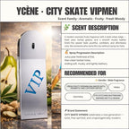 (TODAY SPECIAL) VIP MEN CITY SKATE - Ycène VIP Collection Luxurious Male EDP Lelaki Perempuan Perfume with 5-8 Hours Long Lasting Fragrance with dupe perfume Scents SELLION