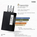 BLACK VEIL - Ycene VSE Collection Luxurious Male EDP Luxury Quality Perfume with 5-8 Hours Long Lasting Fragrance with dupe perfume Scents SELLION