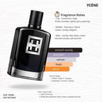 BLACK HERO - Ycene H.Parfum Collection Luxurious Male EDP Perfume with 5-8 Hours Long Lasting Fragrance with dupe perfume Scents