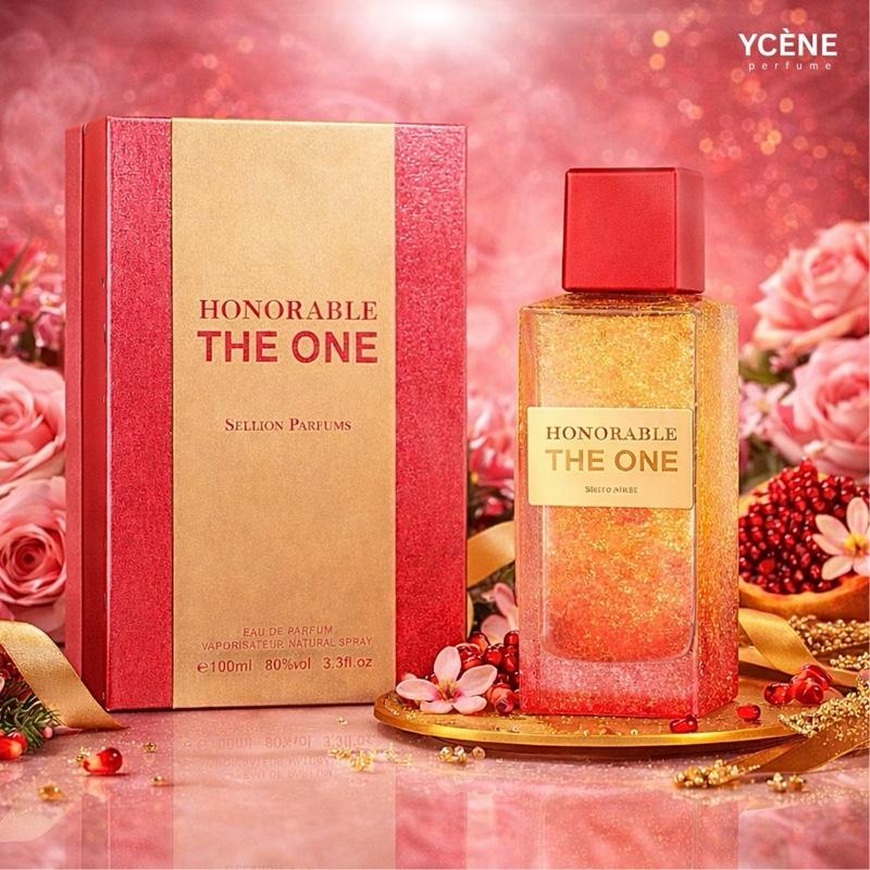 THE ONE RED ROUGE - Ycène THE ONE Collection Luxurious Female EDP Perempuan Perfume with 5-8 Hours Long Lasting Fragrance with dupe perfume Scents Sellion